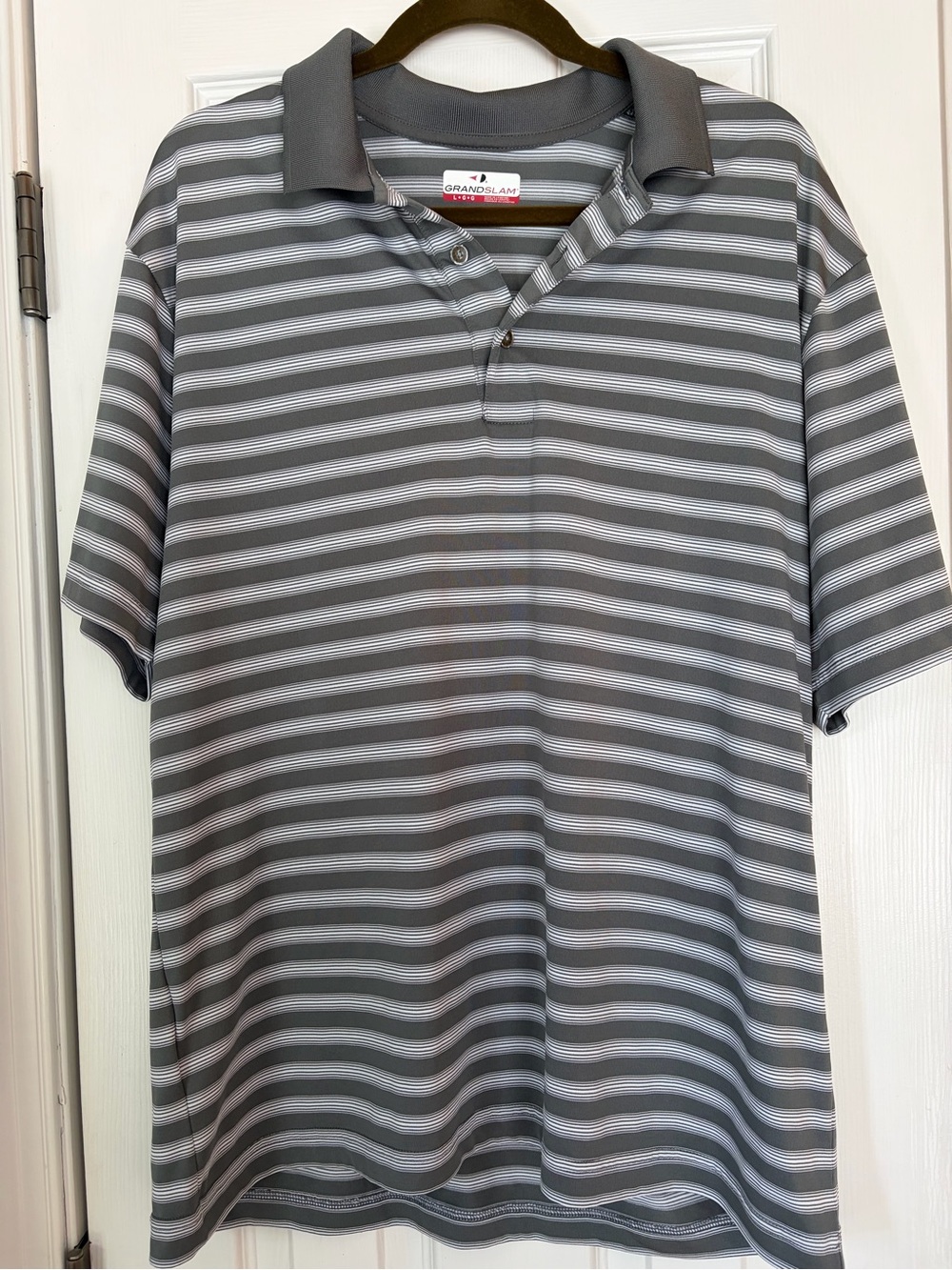 Grand Slam Men’s Striped Polo